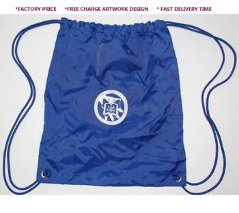 Custom Logo Promotional Fitness Drawstring Bags Personalized 210d Nylon Gym Backpacks Bag - GOOD IDEA PROMOTION LIMITED - China