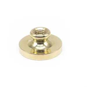 CNC Turning Factory Made Brass Door Handles Cabinet Minimalist Style Round Handles - Dongguan Yubiao Hardware Co., Ltd. - China
