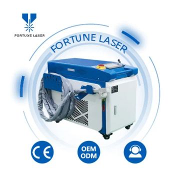 1500W Continuous Laser Cleaning Machine Rust Removal Pipe Portable Laser Cleaning Machine - Fortune Laser Technology Co., Ltd. - China