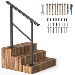Railing for Outdoor Stairs Stainless Steel Rod Bar Garden Balcony Balustrade & Handrail - Wuhan Fush Technology Co., Ltd. - China