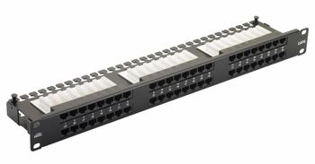 Patch Panel Quality Good Quality Strength High Strength Durability Long Lasting Technology Modern Technology Material Tested Quality - Global Communications - India
