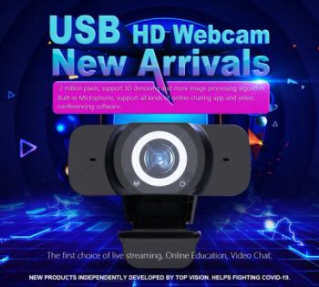 2020 Hot Sale Mini Webcam HD 1080P Laptop Webcam USB with Microphone Online Teching Conference Cameras - Ningbo Latitude Communication Equipment Co., Ltd. - China