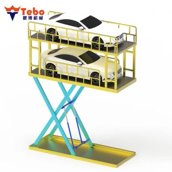 Vertical System Garage Hydraulic Scissor Car Lift Car Parking Elevator Price - Jinan Tebo Machinery Co., Ltd - China