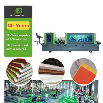 Edge Banding Machinery Bcm506p Woodworking Full Automatic MDF Board Wood Furniture PVC Edge Banding Machine Edge Bander - Bcamcnc Machinery (Shandong) Co., Ltd. - China
