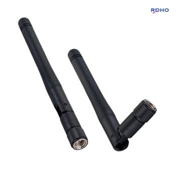 698-960/1710-2700MHz 2.4G-5.8GHz 2-5dBi Omni Direction Collapsible Rotatable WLAN WiFi Terminal Antenna with SMA Male Connector - ROHO CONNECTOR LIMITED - China