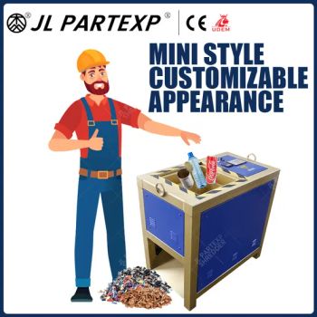 Factory Good Quality Various Sizes Industrial Manufacturer Blades PP Plastic Scrap Metal Lumps Pet Bottle Recycling Shredder Crusher Machine - Maanshan Jieling International Trade Co., Ltd. - China