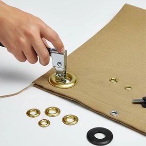 Custom Round Eyelet Stainless Steel Brass Metal 4mm 5mm 6mm 8mm 10mm 15mm Eyelets and Grommets - Dongguang D&G Industrial Co., Ltd. - China