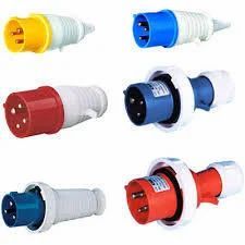 Industrial Plugs & Sockets Compliance Standard Iec 60309 Protection Rating Ip 44 / Ip 67 Environmental Protection Splash Proof / Water Tight - Phoenix Engineering Solutions - India