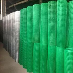 Garden Craft PVC Coated Welded Wire Mesh Wire Fencing Green Color Iron Netting - Hebei Weijia Metal Mesh Co., Ltd. - China