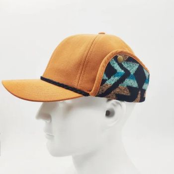 Blank Custom Logo Cap Ear Protection Fashion Aviator Fitted Hat Adults 6 Panel Winter Cap for Men Other Hats & Caps - Hebei Blue Whale Import and Export Trading Co., Ltd. - China