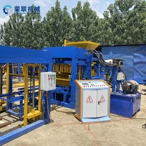 Qt4-18 Concrete Brick Making Machine Hollow Compressed Earth Blocks Machines - Linyi Ronglian Machinery Co., Ltd. - China
