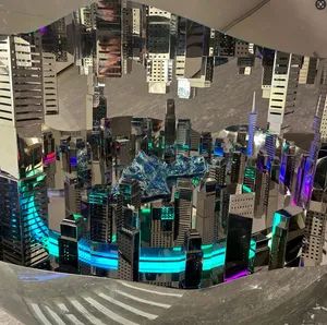 3D Customized Metal Material Models for Exhibitions Standards 1:100 Trademark TRANKA Model NO. TK-05319A Origin China, - Guangzhou Tranka Digital Model Co., Ltd. - China