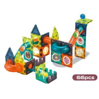 Ball Track Building Block Toys Kids Magic Marble Run Blocks Educational DIY Toys Magnetic Tiles Funny Magnetic Block Toys - Shantou Tombo Toys Co., Ltd. - China