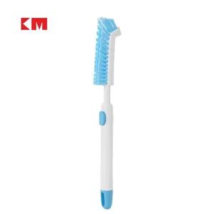 Km1233 Retractable Kitchen Sink Bottle Cleaning Brush Origin Cn Material PP Style Modern Trademark KM Color Bicolor Brand Name Km - Guangdong Lanque Industrial Co., Ltd. - China