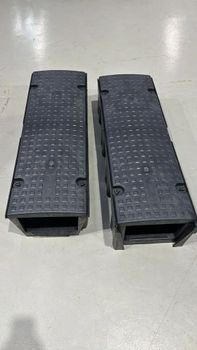 Smart Trough - Polyolefin Cable Tray Color Black Strength 15 KN Shape Rectangular Brand Smart Trough Fire Resistance - Aurus Infrabuild LLP - India