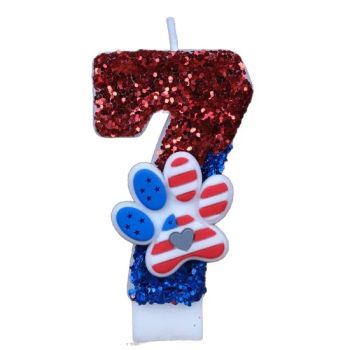 Handmade Glitter Cat Paw Birthday Candles for Cake Decorations - GOOD SELLER CO., LTD - China