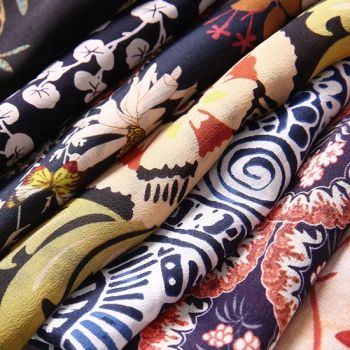 100% Mulberry Pure Natural Custom Printed Silk Fabric 6A - Hangzhou Zhigeng Silk Co., Ltd. - China