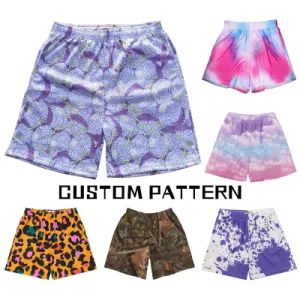 Custom Logo Gym Mesh Shorts Sports Athletic Running Fitness Biker Shorts Sets Basketball Mens Shorts - Guangzhou Boba Trading Co., Ltd. - China