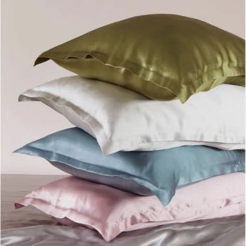 Luxury 100% Mulberry Solid Silk Oxford Pillowcase Style Plain Technics Woven Body Part Head Age Group Adults Trademark OEM&ODM - Hangzhou Sangcai Technology Co., Ltd. - China
