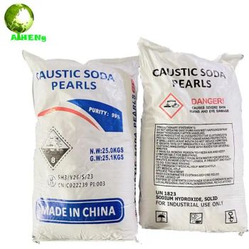 Caustic Soda Flakes Sodium Hydroxide China Manufacturer Origin China Purity 99%Min Appearance Solid Un Un1824, Class 8 HS Code - Zibo Aiheng New Material Co., Ltd. - China