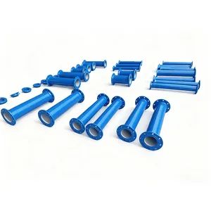 Factory Wholesale Customzied ISO2531 En545 En598 Blue Epoxy Coated Ductile Iron Pipe Fittings Double Flange Pipe Fittings - TIANYI SUNS PIPE & FITTINGS CO., LTD. - China