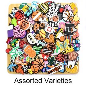 Custom Logo Shoe Charms Buckles and Accessories Soft PVC Decoration Charms Display Gift Basketball Clog Shoe Charms - Quanzhou Xiaoye Trading Co., Ltd. - China