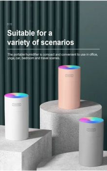 Humidifiers Kinscoter 2021 New Design USB Colorful Cool Mist Car Mini Air Humidifier with Night Light - Shenzhen Xumeng Technology Co., Ltd. - China