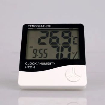 Good Quality Digital Thermometer Hygrometer Color White Weight 150g Accuracy 1°C ODM Acceptable DHL Acceptable Model NO. - Xuzhou Sanhe Automatic Control Equipment Co., Ltd. - China