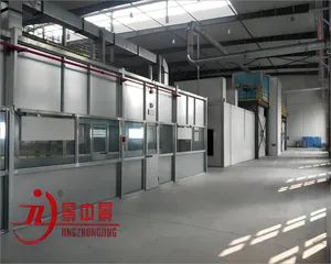 Full Automatic Metal Coating Powder Coating Production Line Painting Production Line - Jiangsu Jingzhongjing Industry Coating Equipment Co., Ltd. - China
