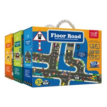 Custom Floor Road Puzzles Funny Kids Creative Puzzle Educational Toy Games Puzzles - Ningbo Zooly Paper Products Co., Ltd. - China