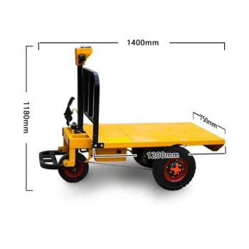 Construction Site Push Ash Cart Electric Transport Construction Site Electric Trolley Battery Power - Jinjiang Shenggong Machinery Co., Ltd. - China