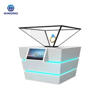 OEM/ODM, Ai 3D Hologram Projector Pyramid Touch Digital Signage, Hologram Equipment Support Customization Product LCD Display - Shenzhen Windro Technology Co., Ltd. - China