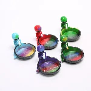 Wholesale Fantasy Gifts Ornament Resin Multicolor Alien Smoking Ashtray - Yiwu Sake Trading Co., Ltd - China
