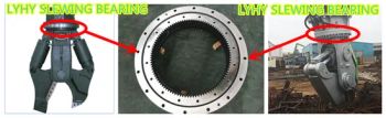 High Quality Rotating Ball Turntable Bearing Used for Orange Peel Grapples Slewing Bearing - Luoyang Huayang Special Heavy-Duty and Large Bearing Manufacturing Co., Ltd. - China