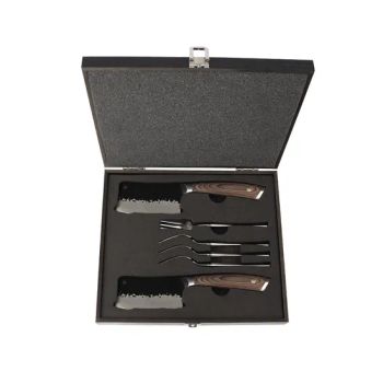 Kitchencare Stainless Steel Dinner Forks Cleaver 6PCS Kitchen Knives Set - Hip-Home Industrial Co., Limited - China