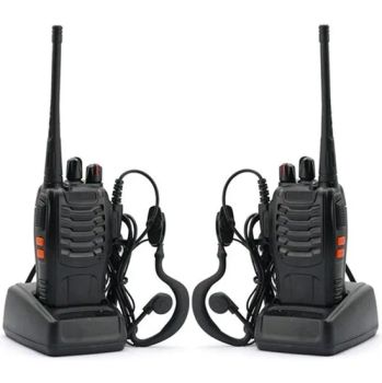 Baofeng Bf-888s Walkie Talkies for Adults Long Range Rechargeable Handheld Free Two Way Radios with Earpieces, Battery, Charger, Flashlight, 16 Channel Work Wal - Quanzhou Jinfa Trading Co., Ltd. - China