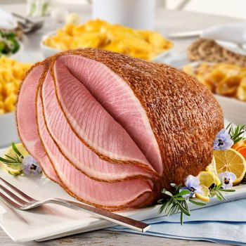 High Grade Frozen Pork Spiral-Cut Ham at Competitive Prices Form Frozen Flavor Pork Grade Top Grade Texture Spiral-cut Quality Level High Grade - Mutlu Et Mustafa - France