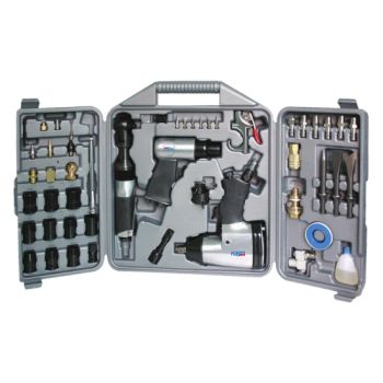 68 Piece Air Tools Kit - 1/2'' Impact Wrench 3/8'' Ratchet Wrench, Air Hammer and Other Pneumatic Tools Accessories - ZHEJIANG SHALL TOOLS CO., LTD. - China