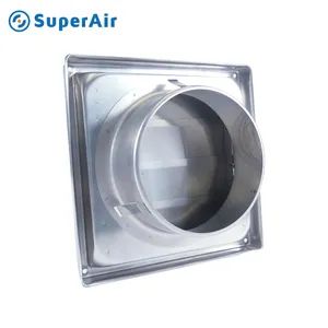 Made in China Factory Price HVAC Plastic Exhaust Cover Louver Suppliers - Superair Group Limited - China