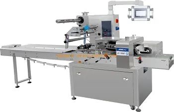 Flow Packing Machine/ Horizontal Packaging Machine/Bag Making Machine for Food Package/Daily Product/Gloves/Hotel Soap - WENZHOU JOIE MACHINERY CO., LTD. - China