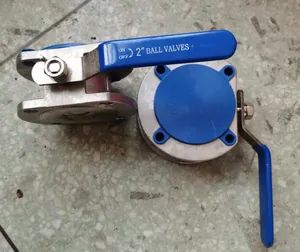 Stainless Steel 304 316 Wafer Ball Valve Flange Manual Pn10-40 1/2-4" NJP - 3S International Company Limited - China