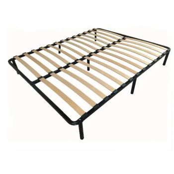 Wholesale Price Poland Modern Storage Smart Bed with Legs Metal Bed Base Wooden Slats Knock-Down Flat Bed Frame for Bedroom Dormitory School Hotel Use - Qingdao Keruyun Industrial Technology Co., Ltd. - China