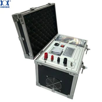 High Precision Portable 200A Circuit Breaker Loop Resistance Meter Contact Resistance Measuring Instrument Loop Micro Ohm Meter Contact Resistance Meter - Wuhan Huadian High-Tech Electrical Equipment Co., Ltd - China
