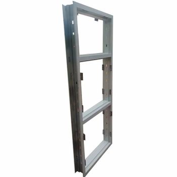 Rectangular 3 Panel UPVC Window Frame Color White Finish Polished Shape Rectangular Frame Thickness 12mm Usage/Application Windows - Aluminium Glazing Works - India