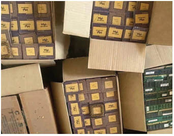 Intel Pentium Pro Ceramic CPU Processor Scrap With Gold Pins Form CPU chips with gold pins Brand / Model Intel Pentium Pro - MARIOX TRADING - Malaysia