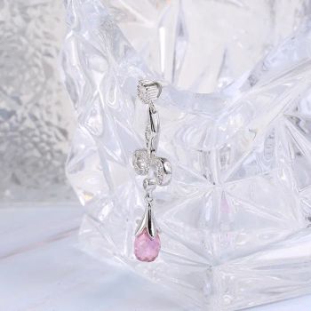 925 Silver Fashion Fine Jewelry Trendy 2023 Women Accessories Charm Jewellery 6A CZ Diamond Factory Wholesale Pendant - Guangzhou Angel jewellery co.,ltd - China