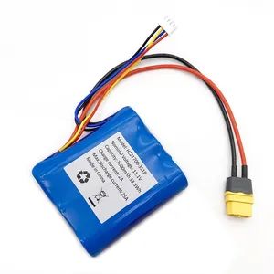 High Voltage 11.1V 18650 3s 2600mAh Rechargeable Lithium Battery Pack for Sweeping Robot - Shenzhen Xinxinchen Technology Co., Ltd. - China