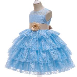 Formal Sleeveless Lace Tulle Dress Wedding Party Birthday Prom Ball Gown - Jupin Group Co., Ltd. - China
