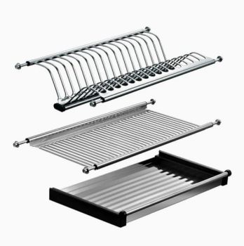 Kitchen Cuoboard Shelf Storage Organizer Dish Inox Drying Rack Stainless Steel Rack - Foshan Shunde Yalati Hardware Products Co., Ltd. - China