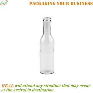 5 Oz 150ml Woozy Dressing Marinade Syrups Sauce Glass Bottle - Xuzhou Real Industrial Co., Ltd. - China